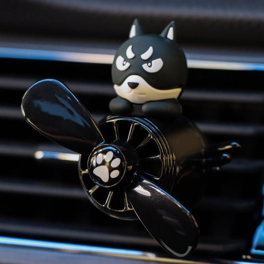 Husky Car Aromatherapy Air Conditioner Air Outlet Decoration Ornaments