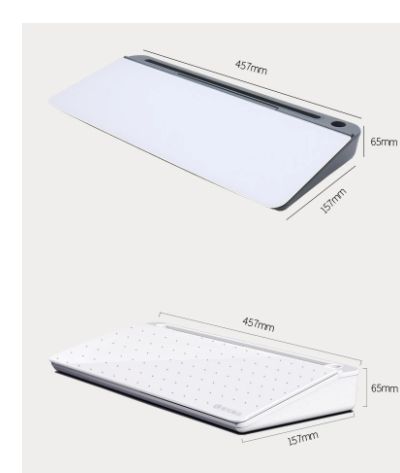 Desktop Keyboard Mini Whiteboard Tablet Toughened