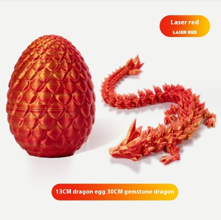 3D Printing Dragon Egg Suit Changeable Creative Decoration Toys