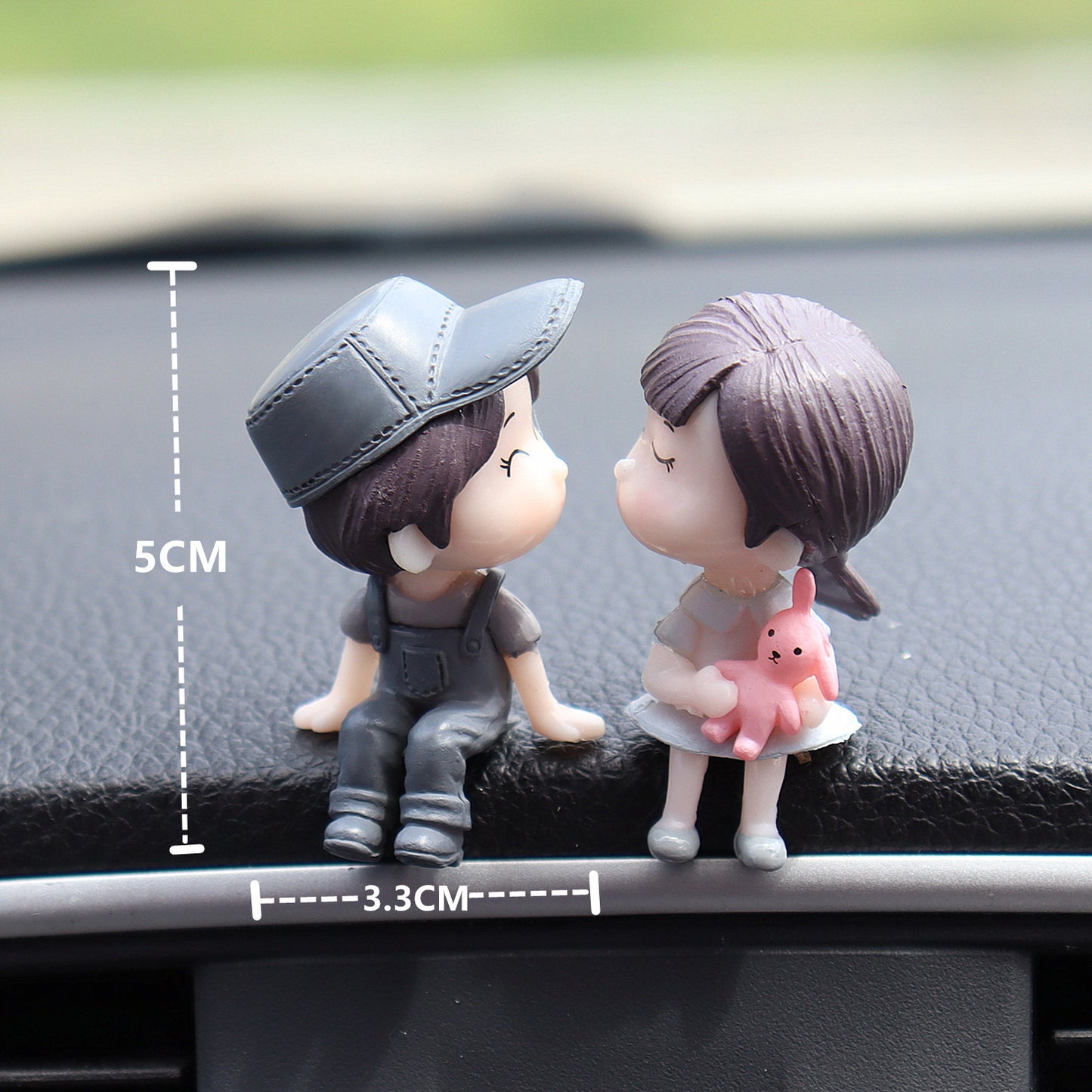 Decorative Ornaments For Couples In Car