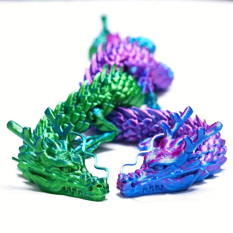 Chinese Dragon Gift 3D Printing Creative Hand-made Car Decoration