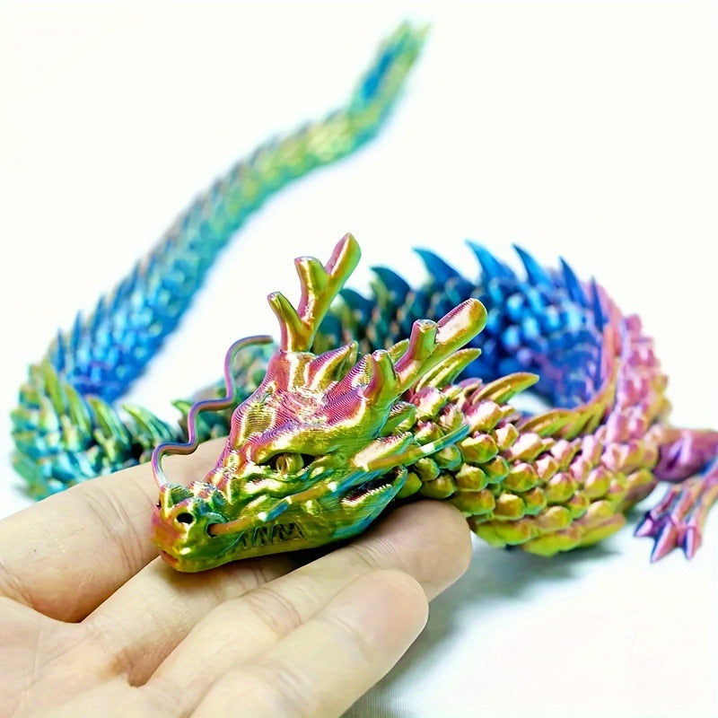 Chinese Dragon Gift 3D Printing Creative Hand-made Car Decoration