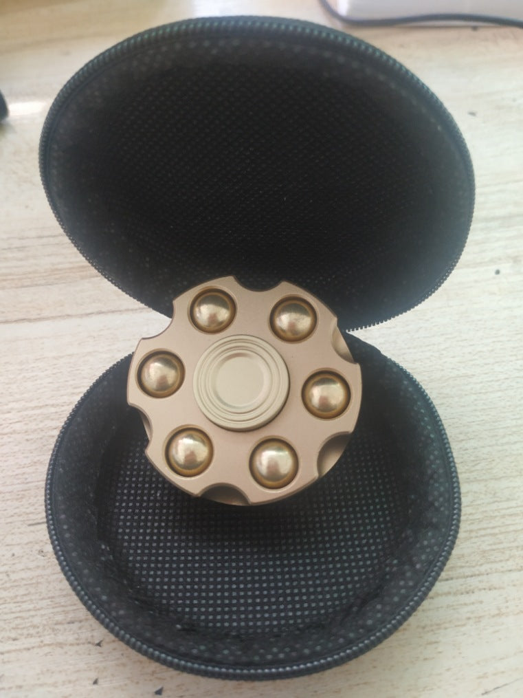 Fidget Spinner Revolver Bullet Spins At High Speed