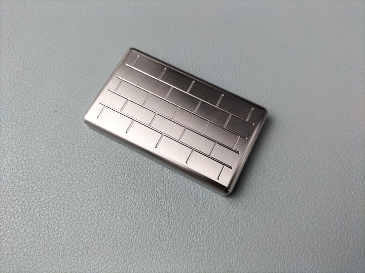 Stainless Steel Push Card Coin Office PC Toy