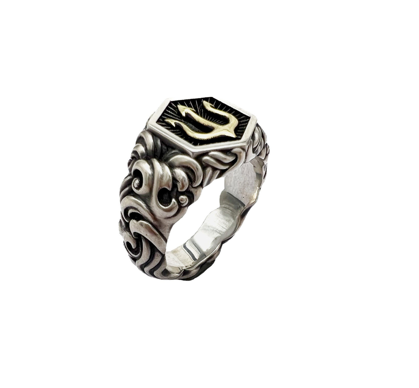 Design Personality Silver Jewelry Sterling Silver Rings For Men