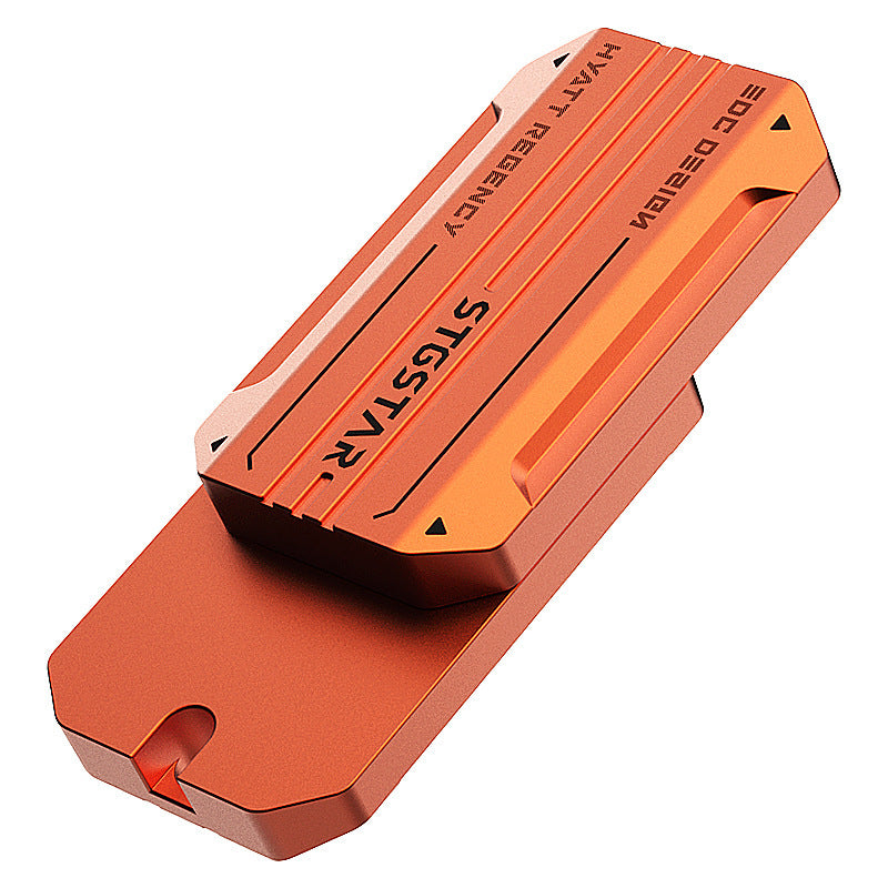 Stainless Steel Rhythm Edc Decompression Fingertip Gyro Rotating Toy