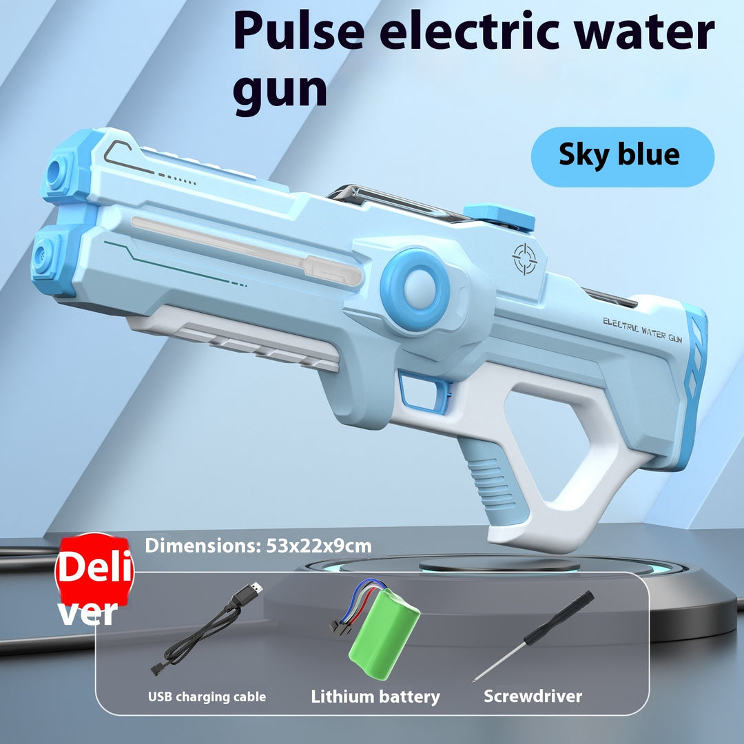 Electric Water Gun Automatic Water Feeding High Voltage Pulse Children Toy Gun