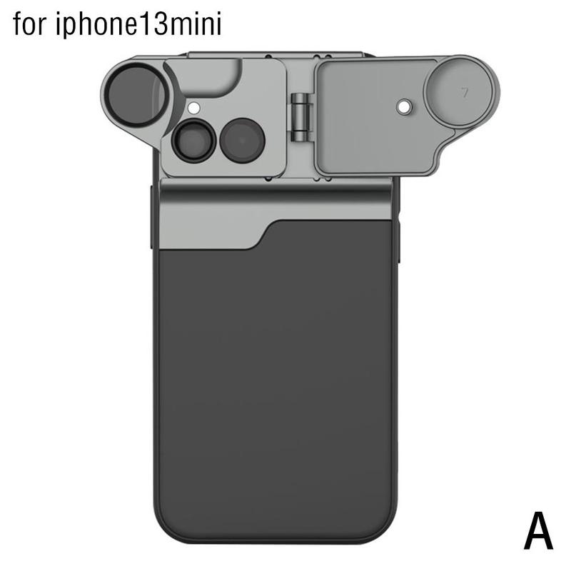 Mobile Phone Case With Lens Wide-angle Macro Fisheye Lens