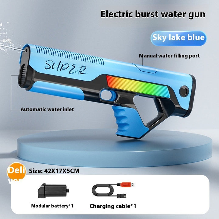 Automatic Feeding Electric Water Gun Children Playing With Water Toys