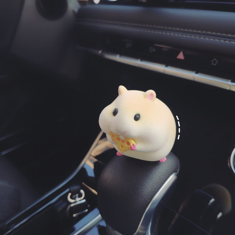 Center Console Cute Doll Car Accessories