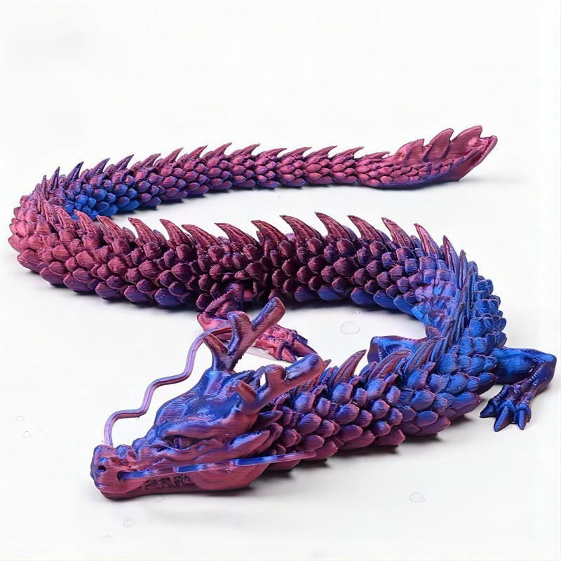 Chinese Dragon Gift 3D Printing Creative Hand-made Car Decoration