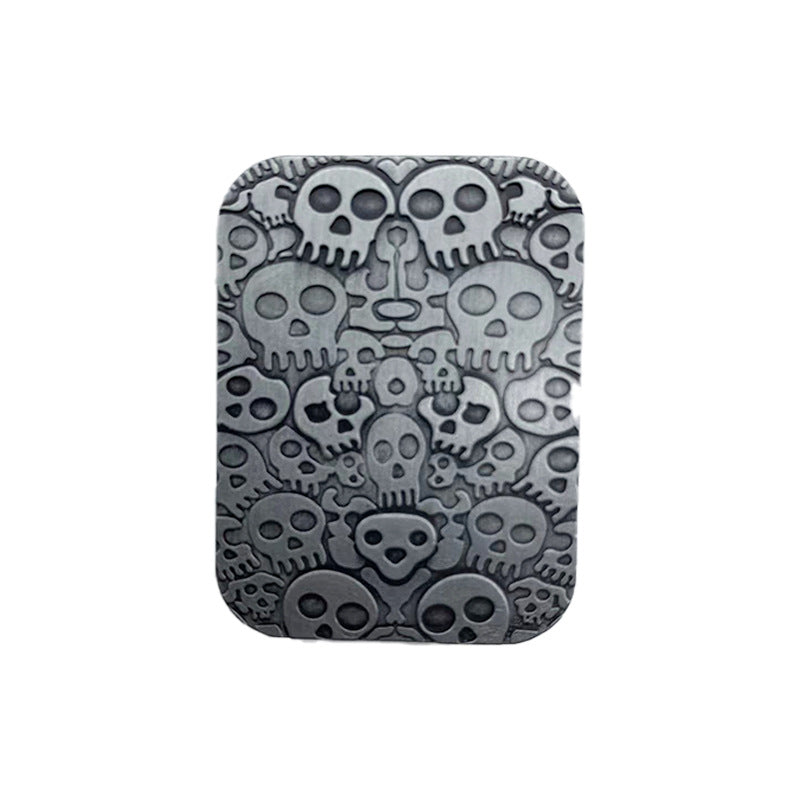 Skull Fingertip Slider Metal Fingertip Toy