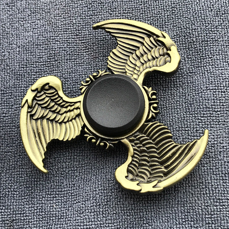 Bronze Alloy Fingertip Gyro Relieving Spinning Top Rotating Hand Spinner