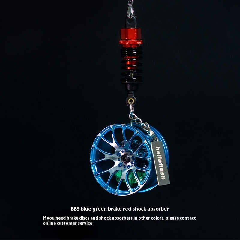 Wheel Hub Car Pendant Pendant Ornament Key Hanger