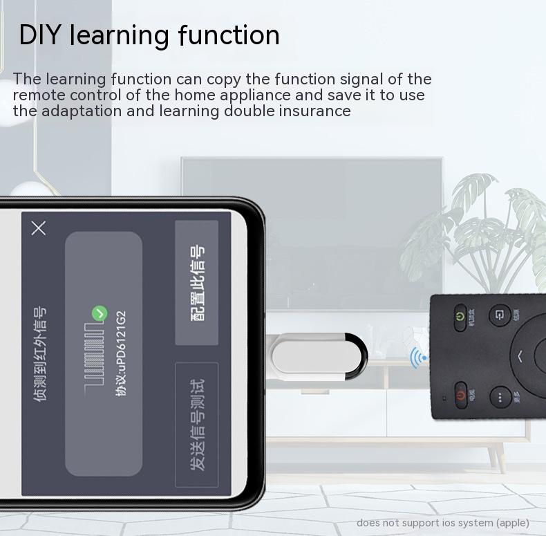 Smartphone Infrared Emission Remote Control