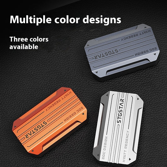 Stainless Steel Rhythm Edc Decompression Fingertip Gyro Rotating Toy