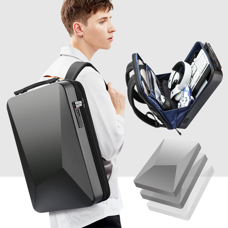 Gaming Backpack Pc Hard Shell Shoulder Computer