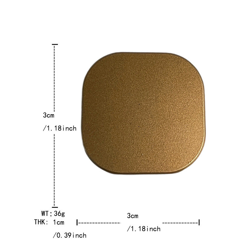 Square Seesaw Edc Push Metal